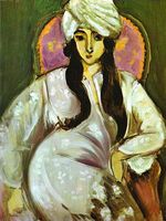 Laurette in a White Turban 1916